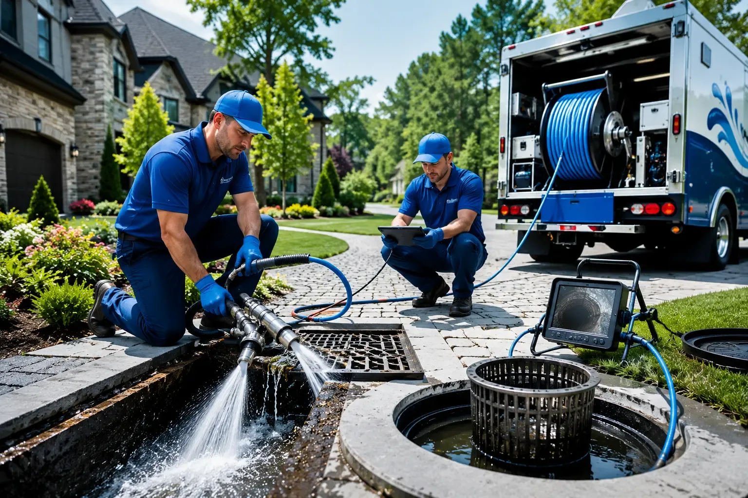 Local outdoor drain cleaning professionals in Warrenton, MO